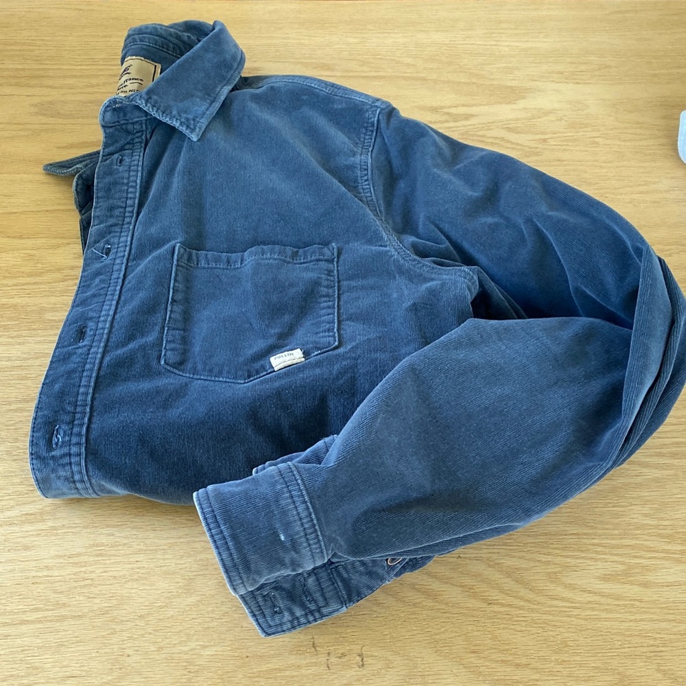 Dening- PULLIN Indigo Corduroy Shirt